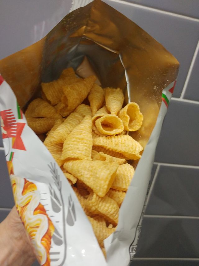 꼬깔콘 새우마요맛 리뷰 사진