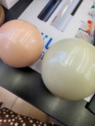 트라택 쿠셔닝 웨이트볼 0.5kg + 1kg SET — 5점을 준 리뷰어가 2022년 4월 올린 사용 사진