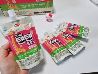 나우캠페인용 [한미사이언스] 우리 아이 튼튼, 엄마 마음 든든! 마시는텐텐 플러스 (100ml*10입) — 5점을 준 리뷰어가 2023년 10월 올린 사용 사진