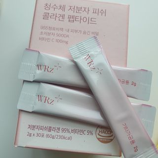 방방곳곳 청수체 콜라겐 — 3점을 준 리뷰어가 2022년 3월 올린 사용 사진