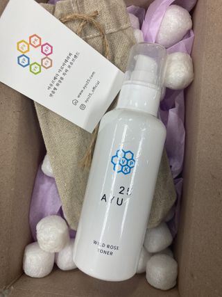 AYU25[아유트웬티파이브] 피부건강에 꼭 필요한 pH 약산성 와일드 로즈토너 — 5점을 준 리뷰어가 2021년 3월 올린 사용 사진