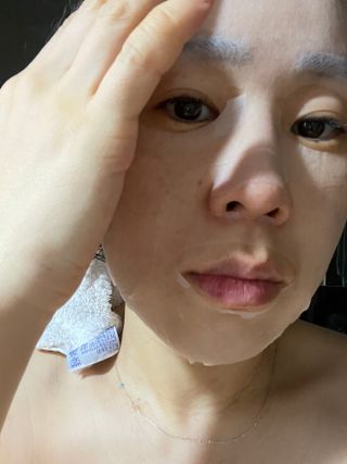 프롬노시베 필앤굿 에센스 마스크 — 5점을 준 리뷰어가 2021년 12월 올린 사용 사진