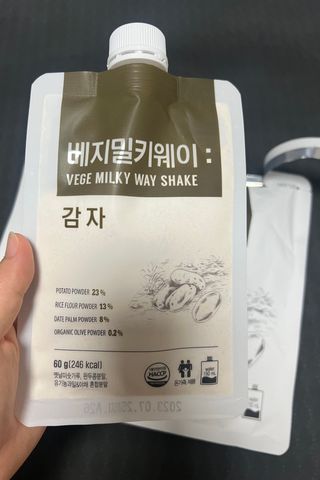 클린24시간 베지밀키웨이 감자 쉐이크 1세트 (5개) — 3점을 준 리뷰어가 2022년 12월 올린 사용 사진