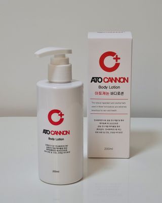 아토캐논(ATO CANNON) 아토캐논 고보습 바디로션 200ml — 5점을 준 리뷰어가 2022년 12월 올린 사용 사진