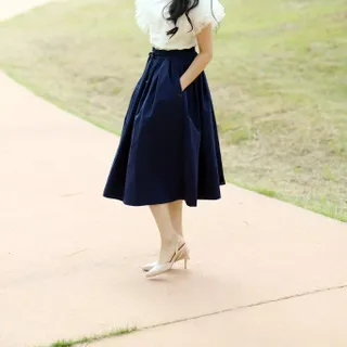 비클리프 여성 성수동 수제화 에나멜 구두 슬링백 7cm — 5점을 준 리뷰어가 2022년 6월 올린 사용 사진