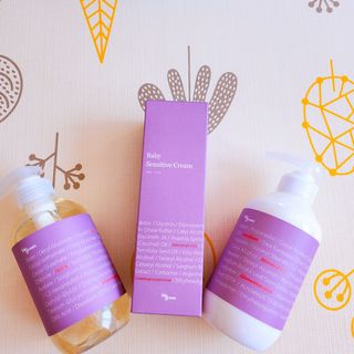 빅그린 베이비라인 3종세트 - 샴푸앤바디워시500ml,올인원로션500ml,바디크림170ml — 5점을 준 리뷰어가 2022년 11월 올린 사용 사진