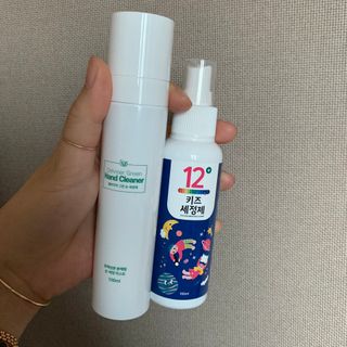셀바이져 항균 스프레이 핸드워시 + 키즈세정제 SET — 5점을 준 리뷰어가 2021년 1월 올린 사용 사진