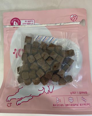 My Pet Care 천연단백질 관절건강에 개좋아 — 5점을 준 리뷰어가 2021년 2월 올린 사용 사진
