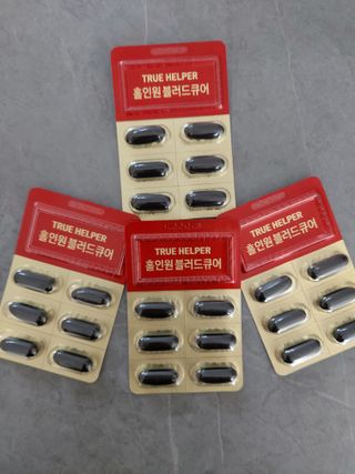 트루헬퍼 홀인원 블러드큐어 혈행+혈압+콜레스테롤 한번에 1박스 1개월 — 5점을 준 리뷰어가 2023년 2월 올린 사용 사진
