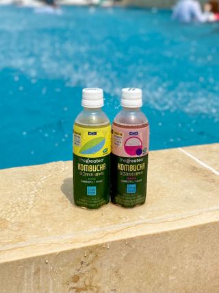 더그레잇티 콤부차 [매일유업] 더그레잇티 44kcal 콤부차 300ml *12개입 (오리지널 6개+베리리치 6개) — 5점을 준 리뷰어가 2023년 8월 올린 사용 사진