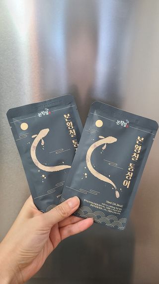 [비린내 완벽제거] 본황칠 통장어 국내산 장어즙 아르기닌 2800mg 장어즙효능 기력보강 — 5점을 준 리뷰어가 2022년 8월 올린 사용 사진