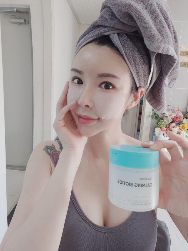 리더스 카밍 바이오틱스 퀵 수딩 패드 리뷰 사진
