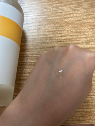 나나스킨 캐모마일아쿠아수딩토너 — 5점을 준 리뷰어가 2021년 8월 올린 사용 사진