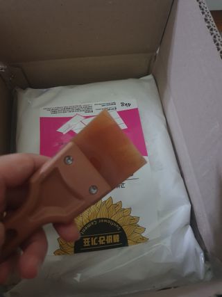 [신흥산업] 붙이는 벽돌 황토 파벽돌 230mm 45장,  욕실 인테리어 실내장식 셀프인테리어 — 5점을 준 리뷰어가 2023년 5월 올린 사용 사진