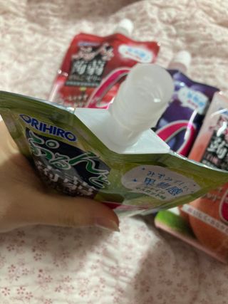 ORIHIRO 오리히로 곤약젤리 제로칼로리 130g 4종 4팩(맛별로 1팩씩) — 5점을 준 리뷰어가 2023년 3월 올린 사용 사진