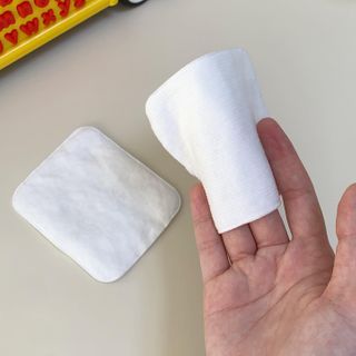 디어엘로디 프리미엄 유기농 베이비 솜티슈 40매 3 + 1 PACK — 5점을 준 리뷰어가 2021년 2월 올린 사용 사진