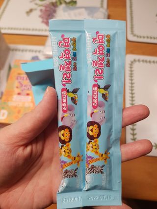 다나음 셀렌에 빠진 아연면역젤리 열대과일맛+사과맛 — 5점을 준 리뷰어가 2021년 3월 올린 사용 사진