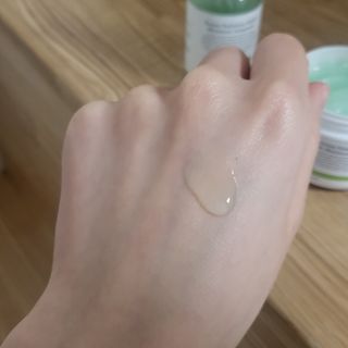 [녹산] 그린 솔루션 멀티 수분 앰플 + 그린 솔루션 멀티 수분크림 — 5점을 준 리뷰어가 2022년 11월 올린 사용 사진