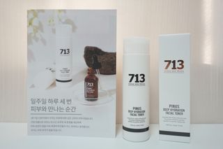 [세븐원쓰리 713] 토너 하나만으로도 피부회복 흡수촉촉 몽글토너 — 4점을 준 리뷰어가 2021년 10월 올린 사용 사진