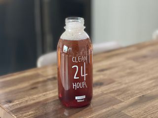클린24시간 1BOX(5포) + 전용보틀(500ml) — 5점을 준 리뷰어가 2022년 9월 올린 사용 사진