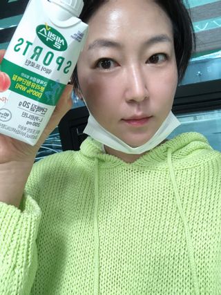 셀렉스스포츠 셀렉스 스포츠 웨이 프로틴 복숭아_ 330ml x 12팩 — 5점을 준 리뷰어가 2021년 4월 올린 사용 사진