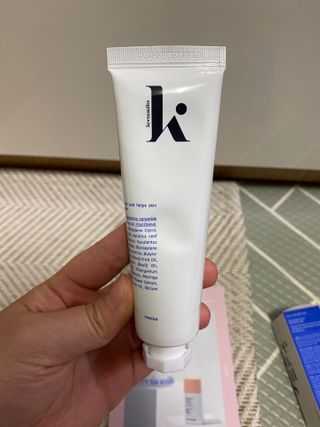 키노닉스 원더 레미디 튜브 보습크림 — 5점을 준 리뷰어가 2022년 2월 올린 사용 사진