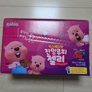 [팔도] 잔망루피젤리 믹스베리맛 42g 8개 — 5점을 준 리뷰어가 2022년 3월 올린 사용 사진