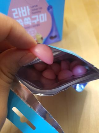 푸름웰니스 라바 쑥쑥구미 36g — 5점을 준 리뷰어가 2022년 2월 올린 사용 사진