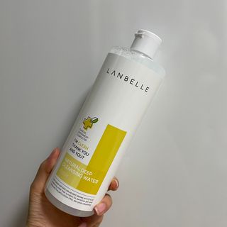 랑벨 내츄럴 딥 클렌징 워터 500ml — 5점을 준 리뷰어가 2022년 6월 올린 사용 사진
