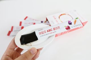 아임오 ABC 콜라겐 젤리 14포 — 5점을 준 리뷰어가 2021년 11월 올린 사용 사진