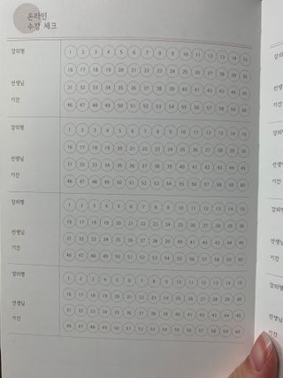 응원과 위로가 필요한 당신에게  리훈 하고싶은말 스터디 플래너 — 5점을 준 리뷰어가 2021년 5월 올린 사용 사진