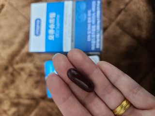 뉴트리션팩토리 비타프렙 오큐슈프림 루테인 오메가3 1050mg — 5점을 준 리뷰어가 2021년 10월 올린 사용 사진