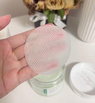 디에이브 더마-테카 바이옴 카밍패드 60매 — 5점을 준 리뷰어가 2022년 11월 올린 사용 사진