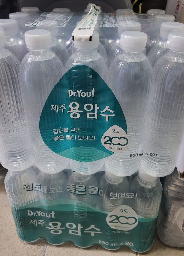 닥터유 제주용암수 무라벨 리뷰 사진