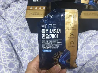 [브이푸드] 옵티MSM 관절케어 (70ml x30포) — 4점을 준 리뷰어가 2022년 7월 올린 사용 사진