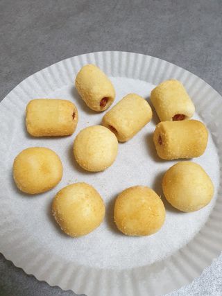 Dog&Ball 독앤볼 [Dog&Ball] 미니찹쌀볼도그 찹쌀치즈볼 — 5점을 준 리뷰어가 2021년 8월 올린 사용 사진