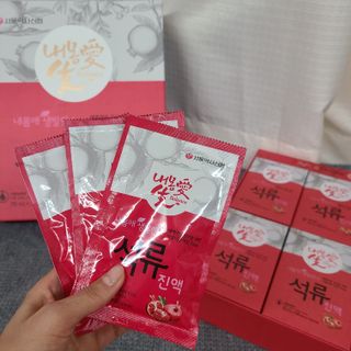 서울약사신협_내몸애생발란스석류_70ml x 30포 — 5점을 준 리뷰어가 2021년 8월 올린 사용 사진
