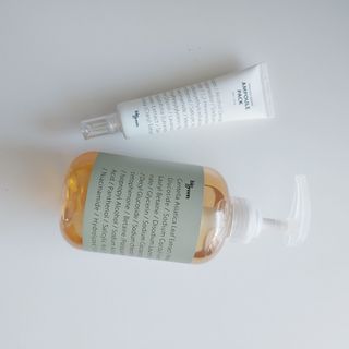 빅그린 카렌듈라(지성두피용)&시카(중건성두피용)탈모샴푸500ml-택1,빅그린 프리미어바이옴탈모앰플팩 60ml — 4점을 준 리뷰어가 2022년 12월 올린 사용 사진