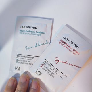 LAB FOR YOU 멀티엑스클렌징폼 — 5점을 준 리뷰어가 2022년 7월 올린 사용 사진