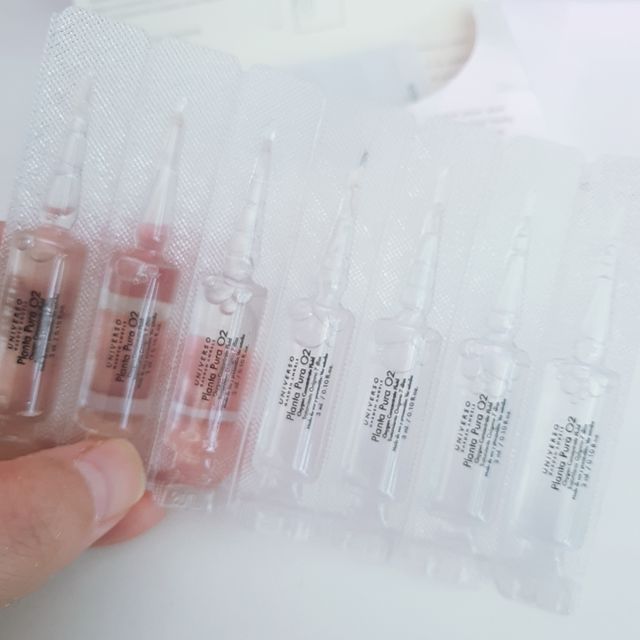유니베르소 산소앰플 7일 집중케어 앰플 리뷰 사진
