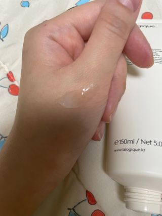 라로지크 X3 리페어 퍼퓸 헤어팩 150mℓ — 5점을 준 리뷰어가 2021년 12월 올린 사용 사진