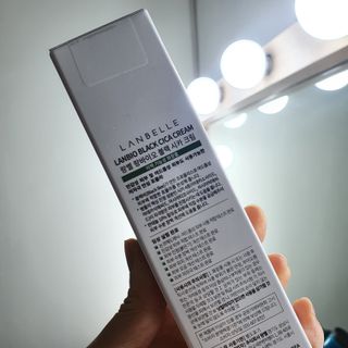 랑벨 랑바이오 블랙 시카 크림 50ml(블랙비 프로폴리스, 시카 4종, 판테놀 10 함유) — 5점을 준 리뷰어가 2022년 4월 올린 사용 사진