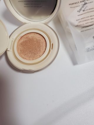 세렌디뷰티 퍼펙트 에어리 커버 쿠션 — 5점을 준 리뷰어가 2021년 6월 올린 사용 사진