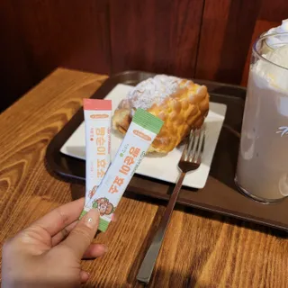 아이비웰니스 빵순이 식탁 위의 필수템! 빵순이 효소 키위맛 100포 + 석류맛 14포 (총 114포) — 5점을 준 리뷰어가 2023년 1월 올린 사용 사진
