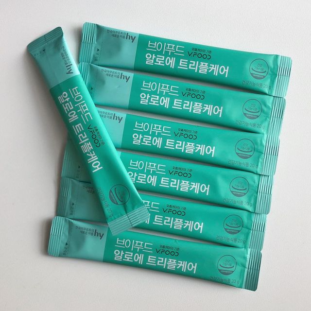 브이푸드 알로에 트리플케어 리뷰 사진