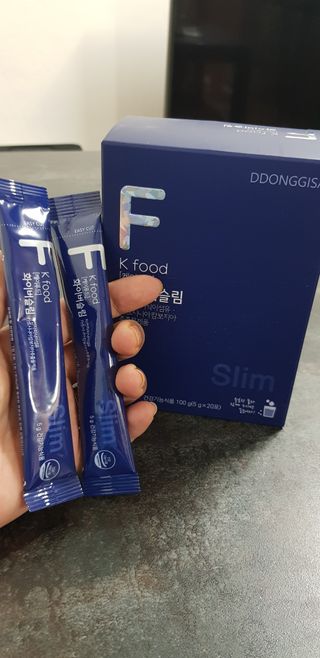 똥기사의 케이푸드 화이버슬림 — 5점을 준 리뷰어가 2020년 12월 올린 사용 사진