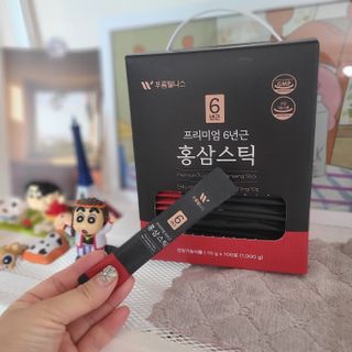 [푸름웰니스] 프리미엄 6년근 홍삼스틱 3mg x 100포 — 4.5점을 준 리뷰어가 2022년 6월 올린 사용 사진