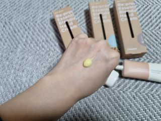 [후르디아] 끈적임 없는 착한성분 비건  핸드크림 3종 — 4.5점을 준 리뷰어가 2022년 10월 올린 사용 사진