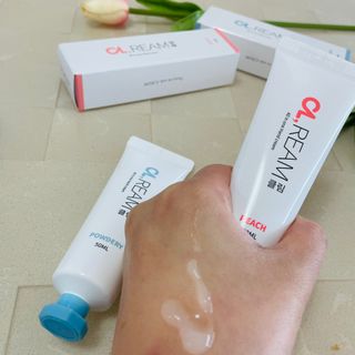 클림 9월 28일, 출시 손 세정의 번거로움을 없앤 핸드크림 — 5점을 준 리뷰어가 2021년 3월 올린 사용 사진