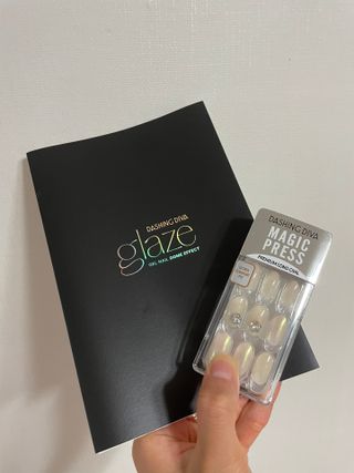 데싱디바 매직프레스 가을신상 스틸레토+오발_5종 중 택1 — 5점을 준 리뷰어가 2021년 9월 올린 사용 사진